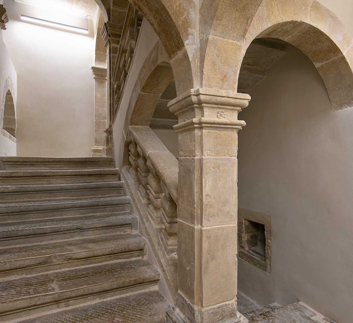 L'escalier historique (1665)